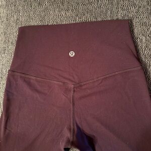Lululemon Athletica Leggings in Deep Plum